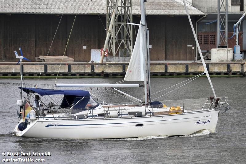 maupiti (Sailing vessel) - IMO , MMSI 211678100, Call Sign DC8170 under the flag of Germany