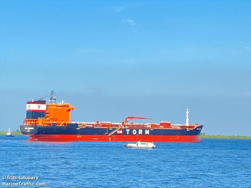 torm discoverer (Chemical/Oil Products Tanker) - IMO 9326938, MMSI 219028424, Call Sign OZST2 under the flag of Denmark