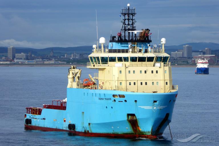 maersk trader (Offshore Tug/Supply Ship) - IMO 9388596, MMSI 220584000, Call Sign OXRO2 under the flag of Denmark