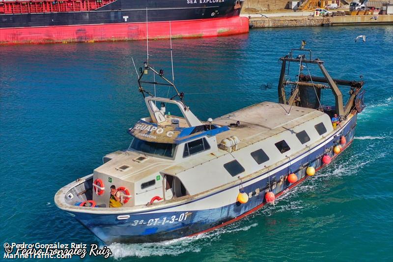 guapo c (Fishing vessel) - IMO , MMSI 224033360, Call Sign EBTS under the flag of Spain