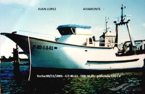 juan lopez (Fishing vessel) - IMO , MMSI 224047390, Call Sign EA3492 under the flag of Spain