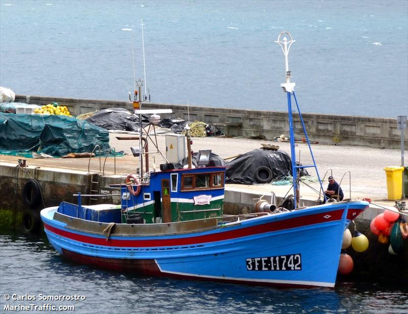 navarret (Fishing vessel) - IMO , MMSI 224173660, Call Sign EB7352 under the flag of Spain