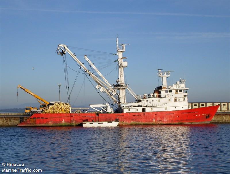 alboniga (Fishing Vessel) - IMO 8613267, MMSI 224745000, Call Sign EDKU under the flag of Spain