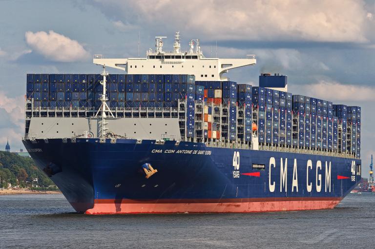 cma cgm st exupery (Container Ship) - IMO 9776418, MMSI 229270000, Call Sign 9HA5316 under the flag of Malta
