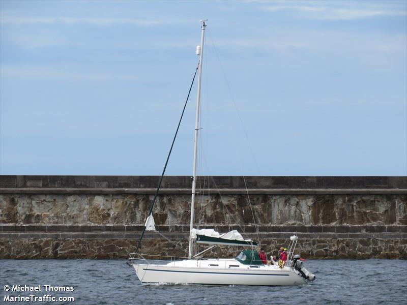 john fletcher ii (Sailing vessel) - IMO , MMSI 235006325, Call Sign MYHD6 under the flag of United Kingdom (UK)