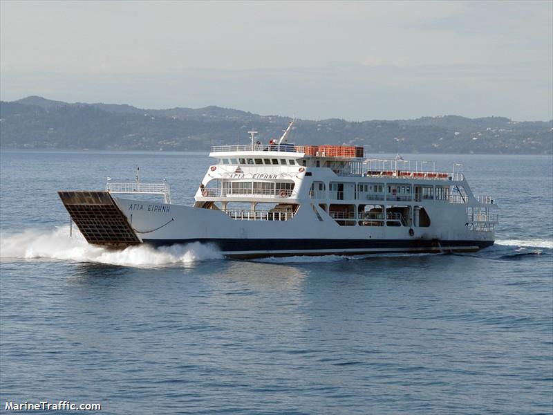 agia eirini (Passenger/Ro-Ro Cargo Ship) - IMO 8967759, MMSI 237003700, Call Sign SX2863 under the flag of Greece