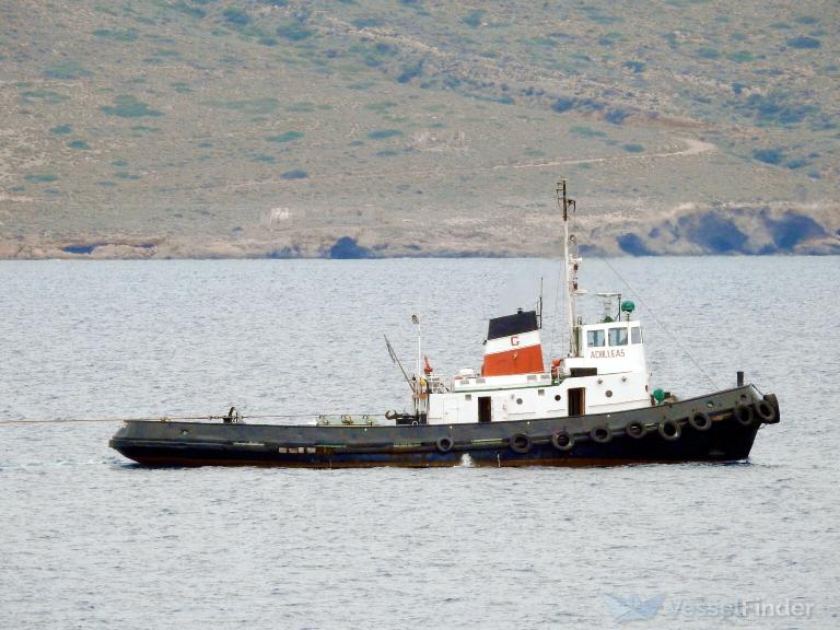 achileas (Tug) - IMO 5351222, MMSI 237015300, Call Sign SV946O under the flag of Greece