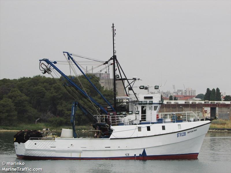 neptun prvi (Fishing vessel) - IMO , MMSI 238116740, Call Sign 9A6097 under the flag of Croatia