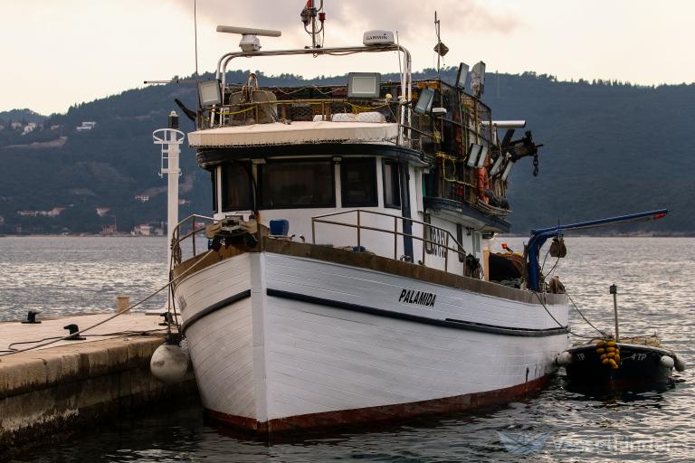 palamida (Fishing vessel) - IMO , MMSI 238390540, Call Sign 9A5713 under the flag of Croatia