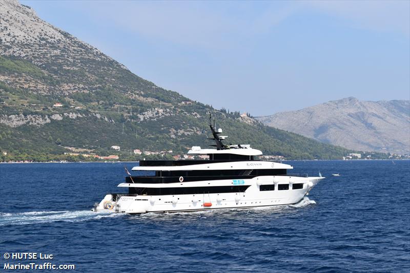 black swan (Passenger ship) - IMO , MMSI 238562040, Call Sign 9A5040 under the flag of Croatia