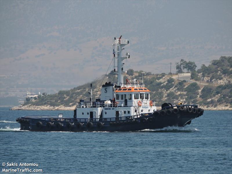 christos xxv (Tug) - IMO 7501364, MMSI 239806100, Call Sign SVA5406 under the flag of Greece