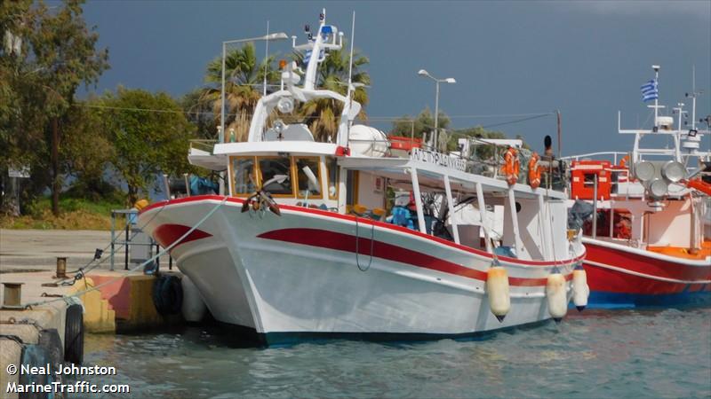 agios spiridon (Fishing vessel) - IMO 8789913, MMSI 241110000, Call Sign SVA4864 under the flag of Greece