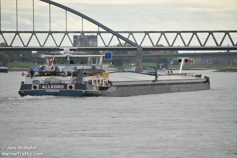 allegro (Cargo ship) - IMO , MMSI 244995397, Call Sign PH4539 under the flag of Netherlands