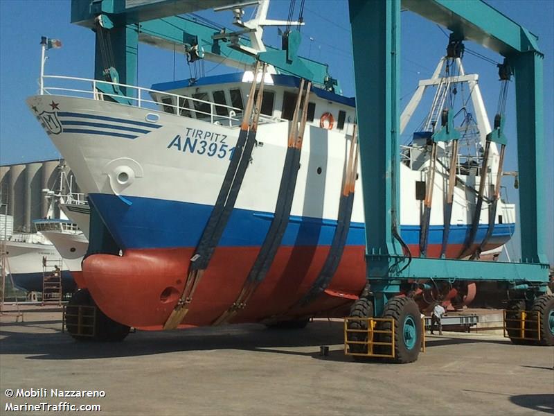 tirpitz (Fishing vessel) - IMO , MMSI 247083320 under the flag of Italy