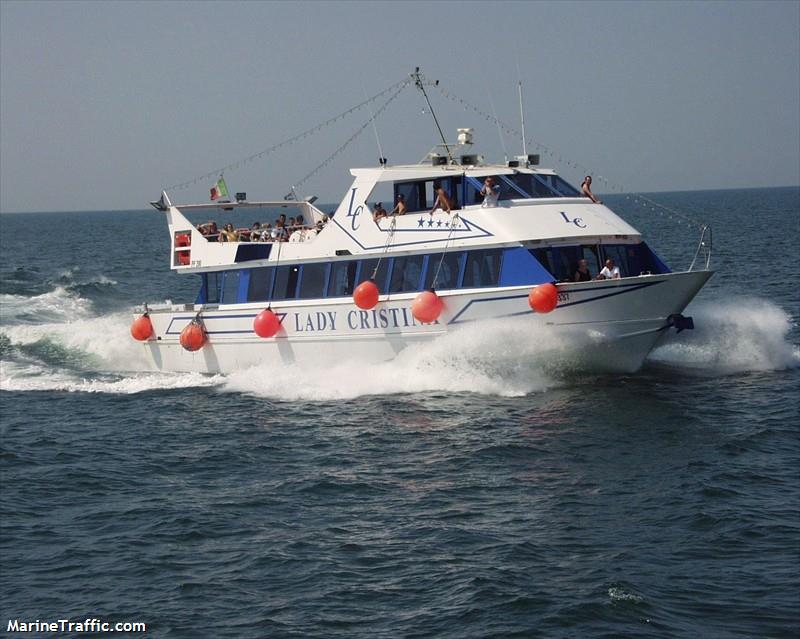 lady cristina (Passenger ship) - IMO , MMSI 247171700, Call Sign IPDH under the flag of Italy