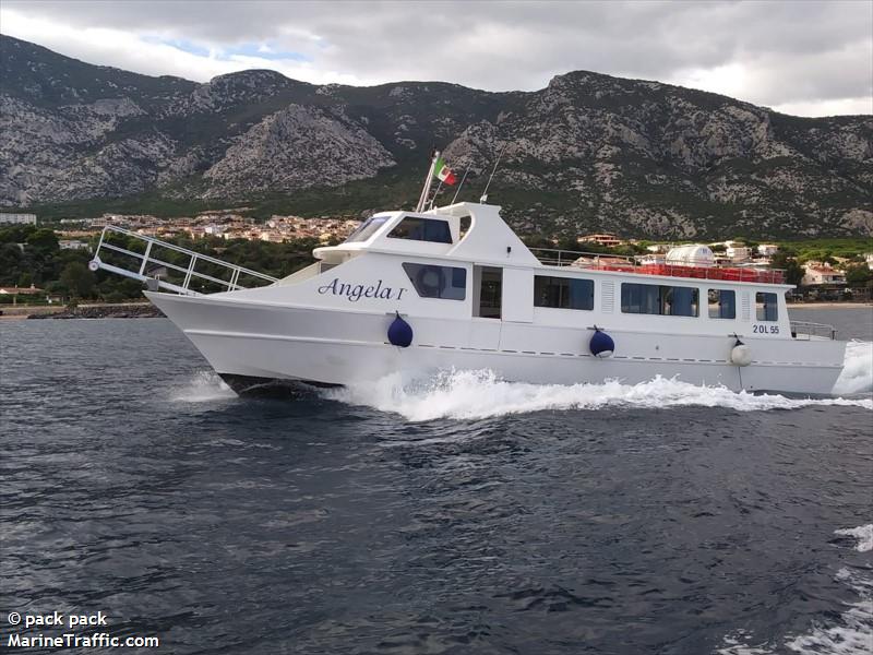 angela i (Passenger ship) - IMO , MMSI 247207900, Call Sign IRJC under the flag of Italy