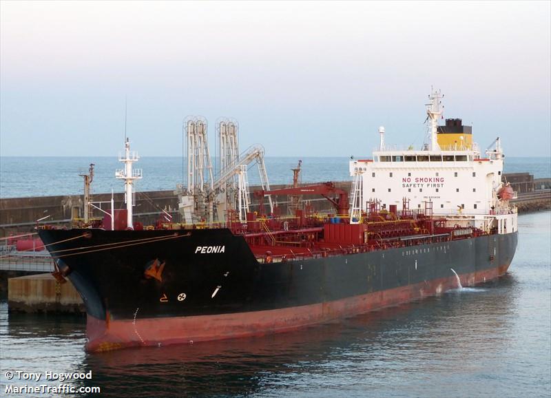 peonia (Chemical/Oil Products Tanker) - IMO 9313436, MMSI 247450100, Call Sign IBDB under the flag of Italy
