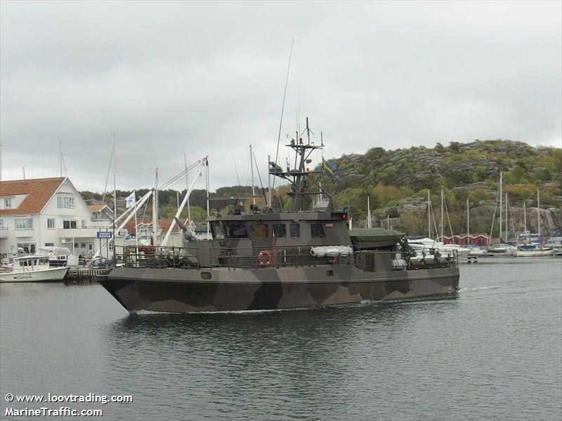 swedish warship 92 (Military ops) - IMO , MMSI 265506540, Call Sign SIAO under the flag of Sweden