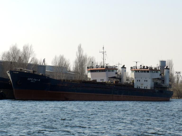 orel-4 (General Cargo Ship) - IMO 8853714, MMSI 273330970, Call Sign UBJK9 under the flag of Russia