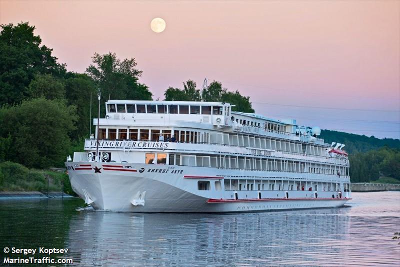 viking akun (Passenger ship) - IMO , MMSI 273332470, Call Sign UBIK-4 under the flag of Russia