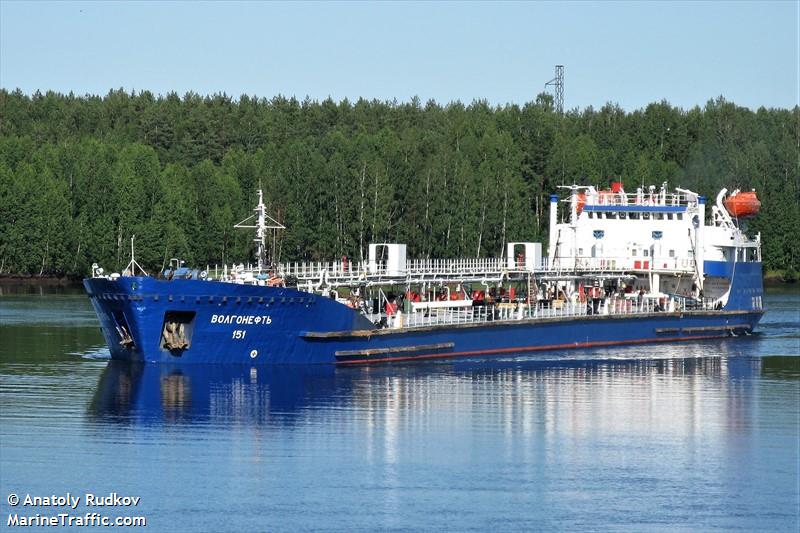 volgoneft-151 (Oil Products Tanker) - IMO 8864763, MMSI 273344400, Call Sign UIKB under the flag of Russia