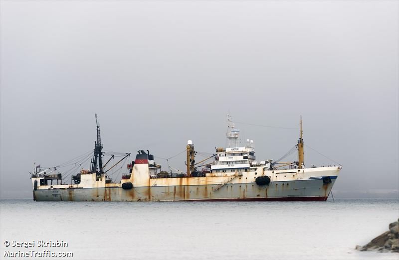 antur (Fish Factory Ship) - IMO 8509129, MMSI 273359270, Call Sign UBSI8 under the flag of Russia