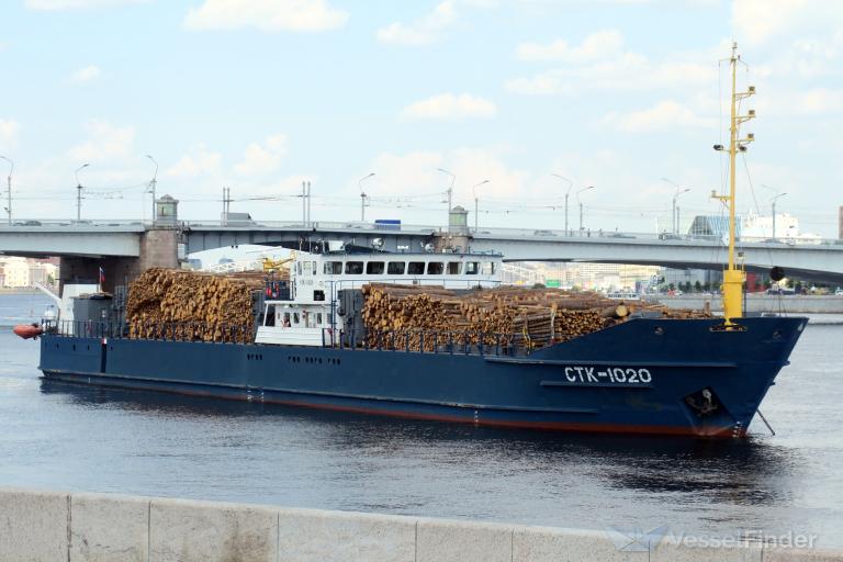 stk-1020 (General Cargo Ship) - IMO 8620026, MMSI 273362200, Call Sign UCYT under the flag of Russia