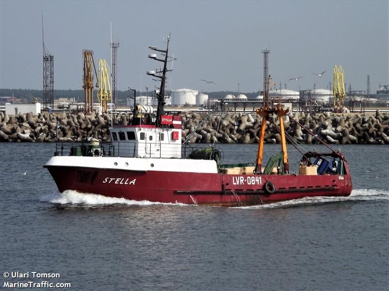 stella (Fishing Vessel) - IMO 8860157, MMSI 275416000, Call Sign YL2759 under the flag of Latvia