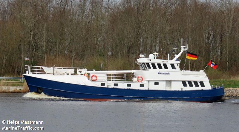 barracuda (Unknown) - IMO , MMSI 305306000, Call Sign V2YYG3 under the flag of Antigua & Barbuda