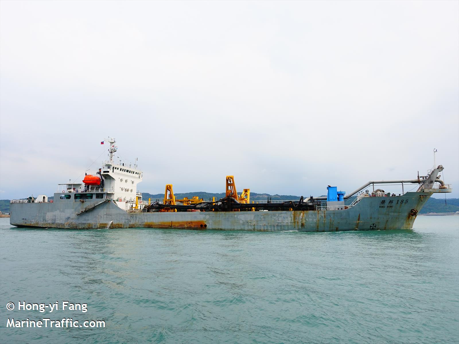 jay ananda (Hopper Dredger) - IMO 7903043, MMSI 312074000, Call Sign V3MQ2 under the flag of Belize