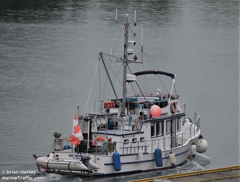 bay rover 2 (Pleasure craft) - IMO , MMSI 316009371, Call Sign VC 9505 under the flag of Canada