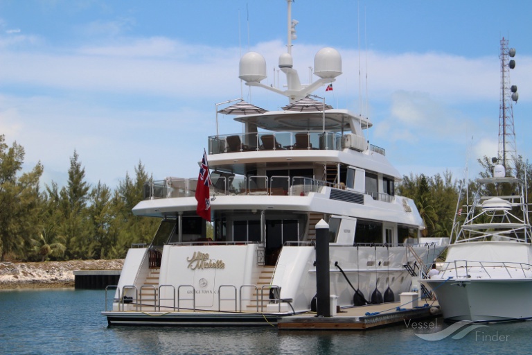 tasia (Yacht) - IMO 9557496, MMSI 319217100, Call Sign ZGOP2 under the flag of Cayman Islands