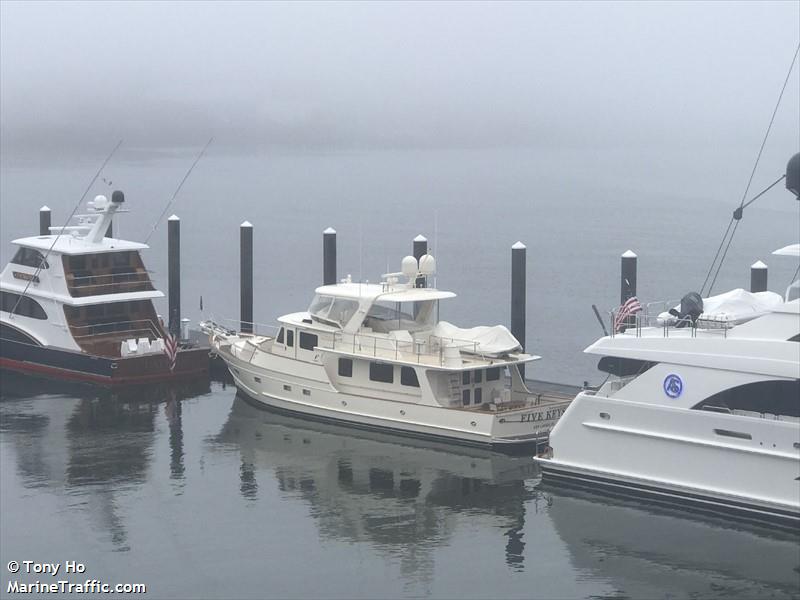 fivekeys (Pleasure craft) - IMO , MMSI 338253163 under the flag of USA