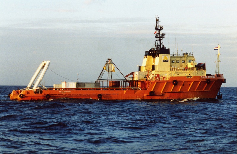 stag (Offshore Tug/Supply Ship) - IMO 9149457, MMSI 341148000, Call Sign V4LA4 under the flag of St Kitts & Nevis