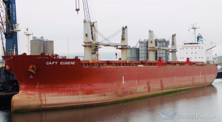 capt eugene (Bulk Carrier) - IMO 9478767, MMSI 352644000, Call Sign 3FOX9 under the flag of Panama