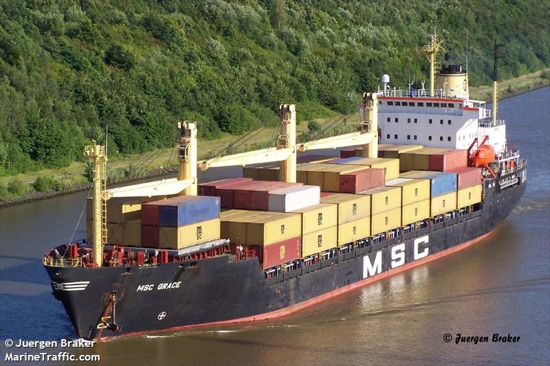 msc grace (General Cargo Ship) - IMO 8918057, MMSI 354353000, Call Sign H9VZ under the flag of Panama