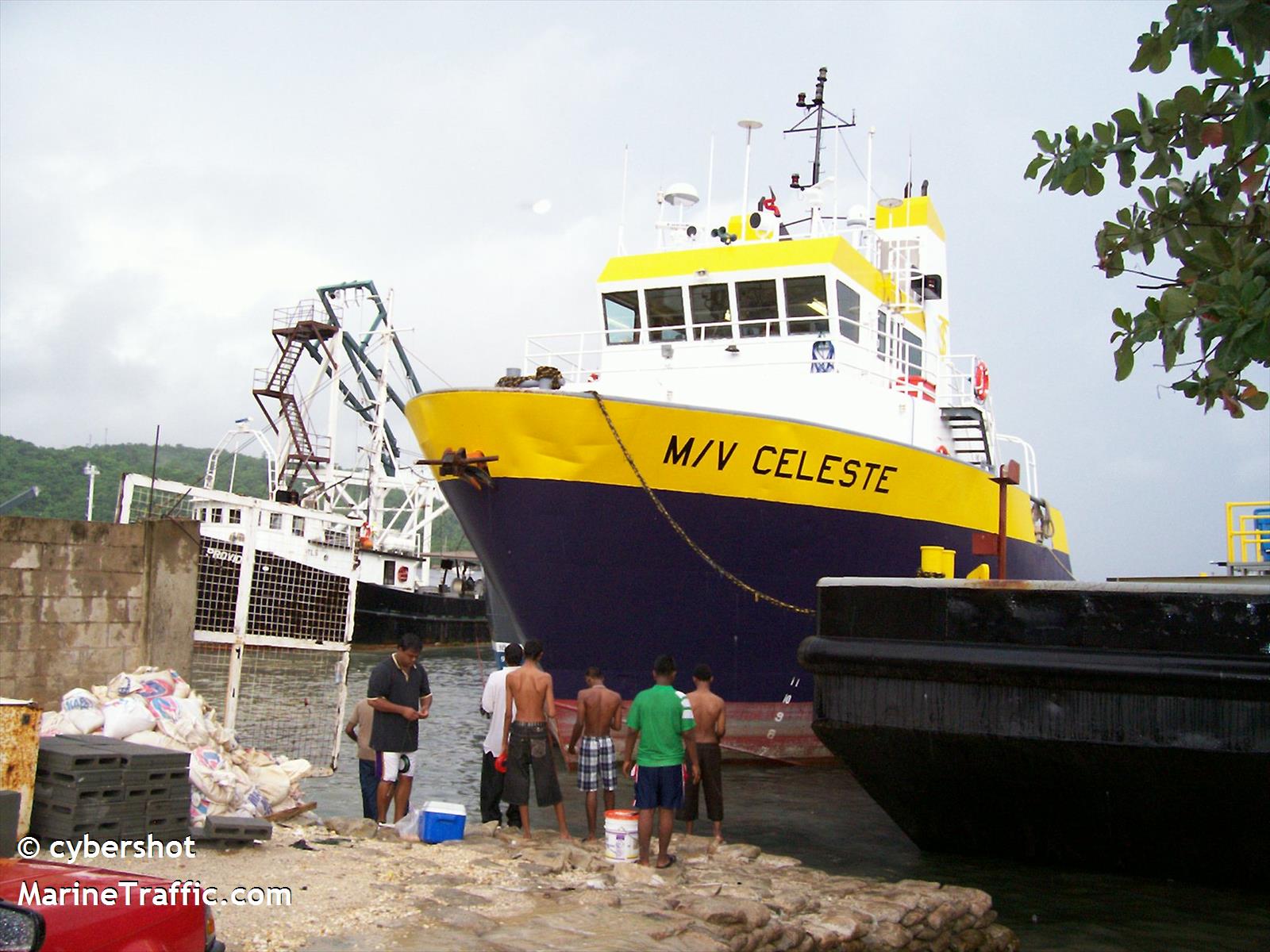 celeste (Offshore Tug/Supply Ship) - IMO 9184067, MMSI 362059000, Call Sign 9YHM under the flag of Trinidad & Tobago