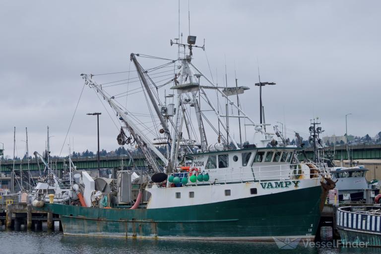 vampy (Fishing Vessel) - IMO 8745008, MMSI 367581250, Call Sign WDG8804 under the flag of United States (USA)