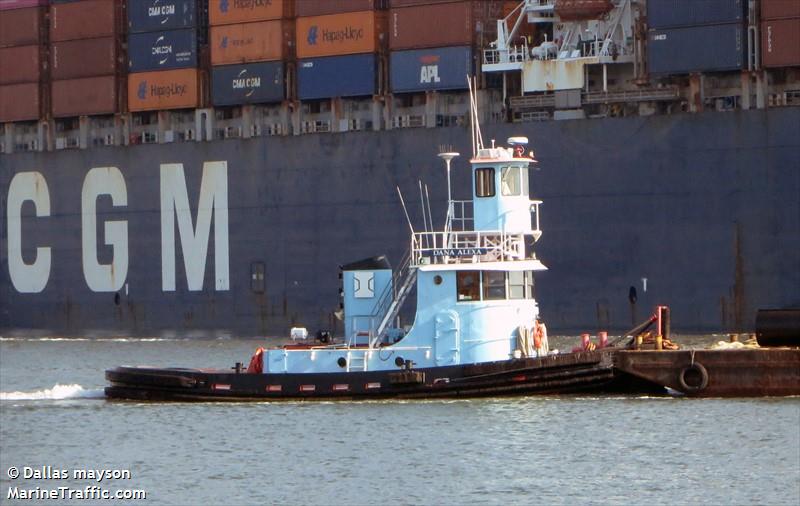 dana alexa (Towing vessel) - IMO , MMSI 368082060, Call Sign WDK7193 under the flag of United States (USA)