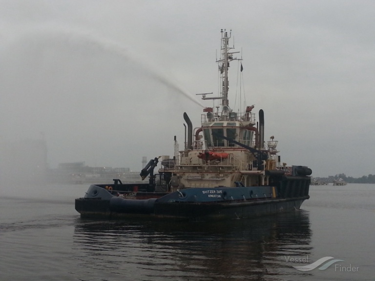 svitzer zaire (Tug) - IMO 9581576, MMSI 376545000, Call Sign J8B4398 under the flag of St Vincent & Grenadines