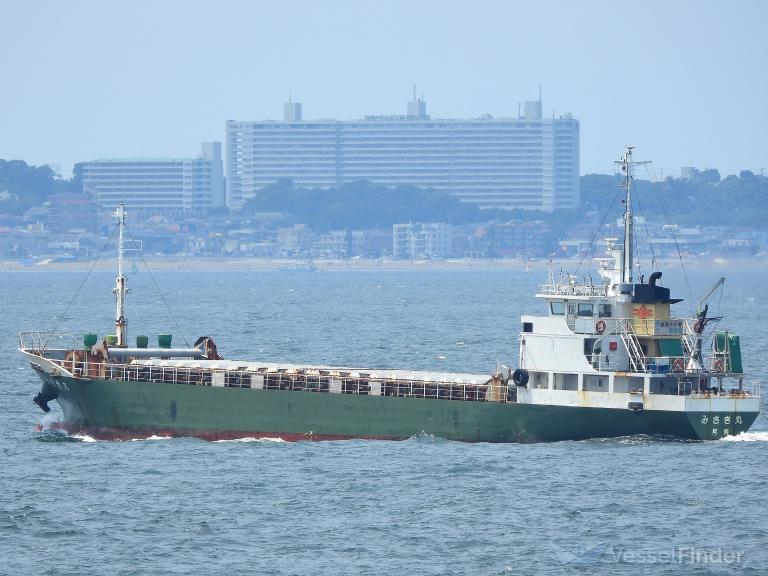 misakimaru (Cargo ship) - IMO , MMSI 431002934, Call Sign JD3254 under the flag of Japan