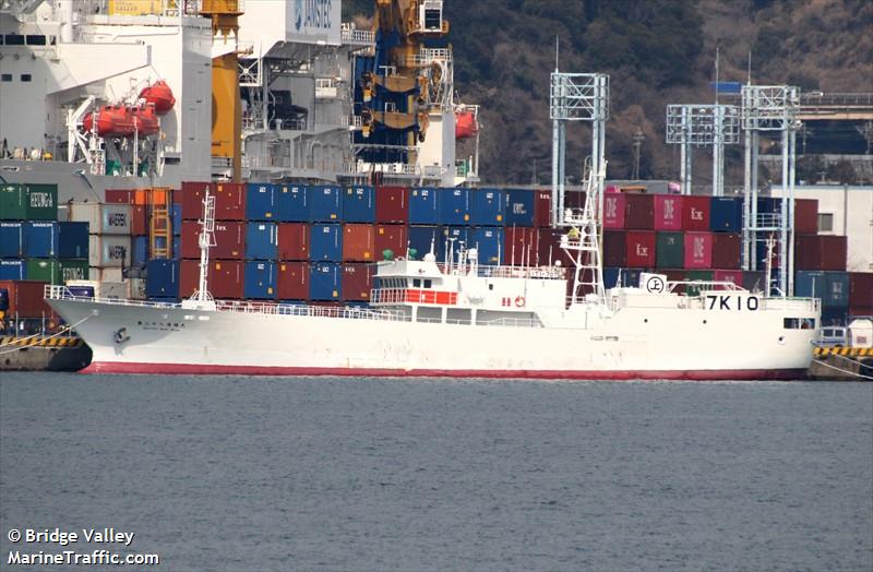 seifukumaruno.38 (Fishing vessel) - IMO , MMSI 431055000, Call Sign 7KIO under the flag of Japan