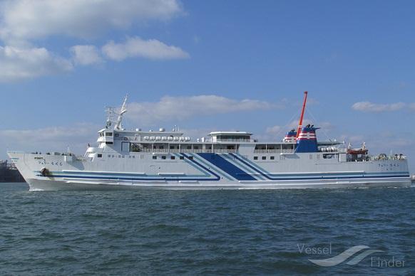 ferry chikushi (Passenger ship) - IMO , MMSI 431600182, Call Sign JM6255 under the flag of Japan