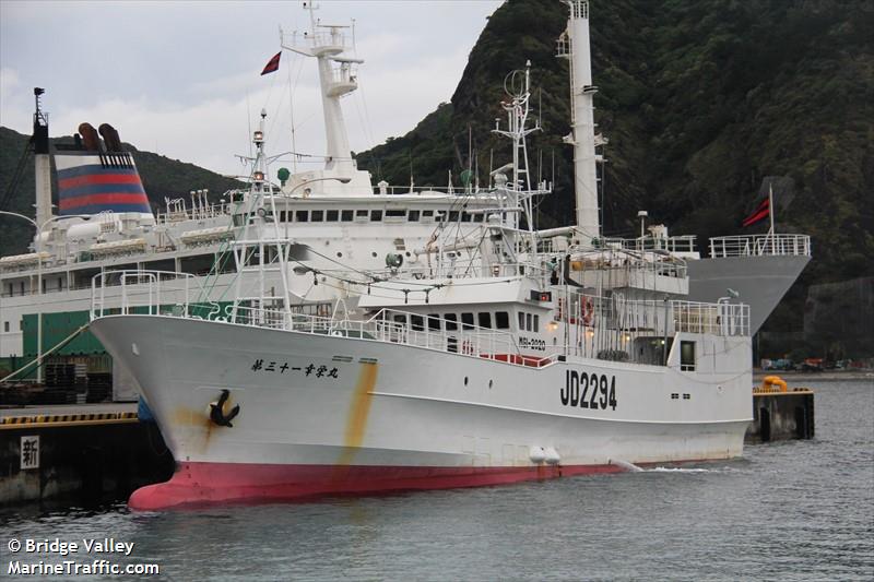 koueimaruno.31 (Fishing vessel) - IMO , MMSI 432561000, Call Sign JD2294 under the flag of Japan