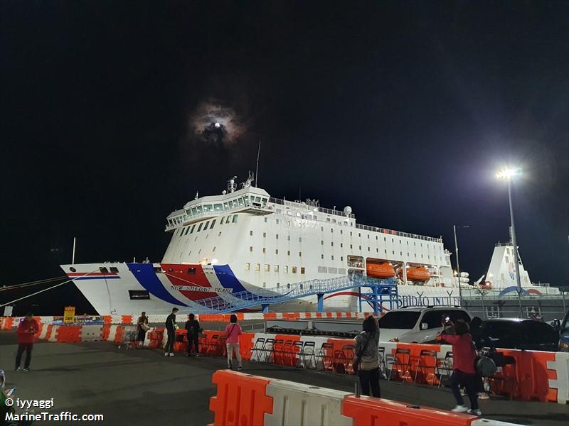 new shidao pearl (Passenger/Ro-Ro Cargo Ship) - IMO 9812767, MMSI 441877000, Call Sign D7TG under the flag of Korea