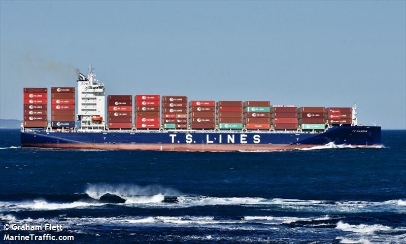 ts nansha (Container Ship) - IMO 9914149, MMSI 477721100, Call Sign VRUC8 under the flag of Hong Kong