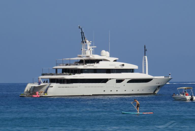 rarity (Yacht) - IMO 9499474, MMSI 518100519, Call Sign E5U3433 under the flag of Cook Islands