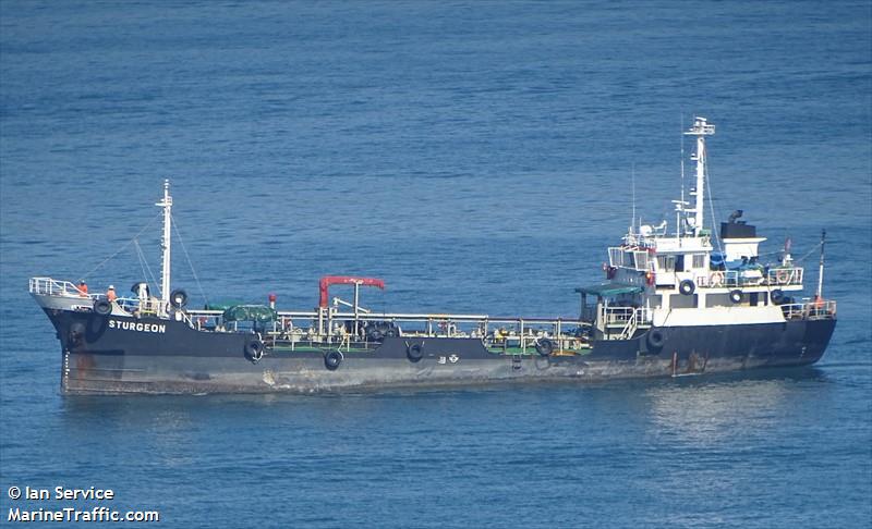 sturgeon (Bunkering Tanker) - IMO 9058933, MMSI 533130995, Call Sign 9MQJ7 under the flag of Malaysia