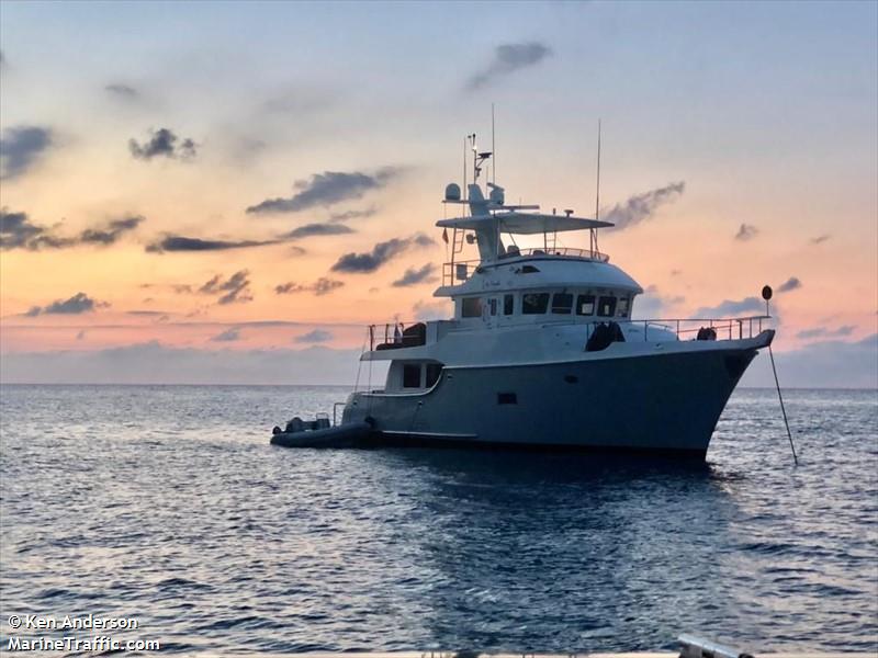 lady pamela (Pleasure craft) - IMO , MMSI 538071391, Call Sign V7A2334 under the flag of Marshall Islands