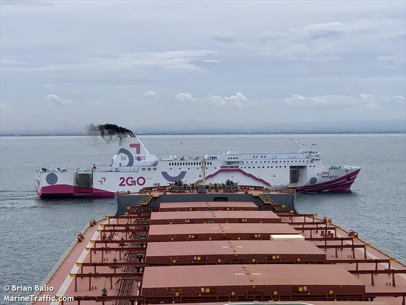 mv 2go maligaya (Passenger/Ro-Ro Cargo Ship) - IMO 9263150, MMSI 548168700, Call Sign DUE4337 under the flag of Philippines